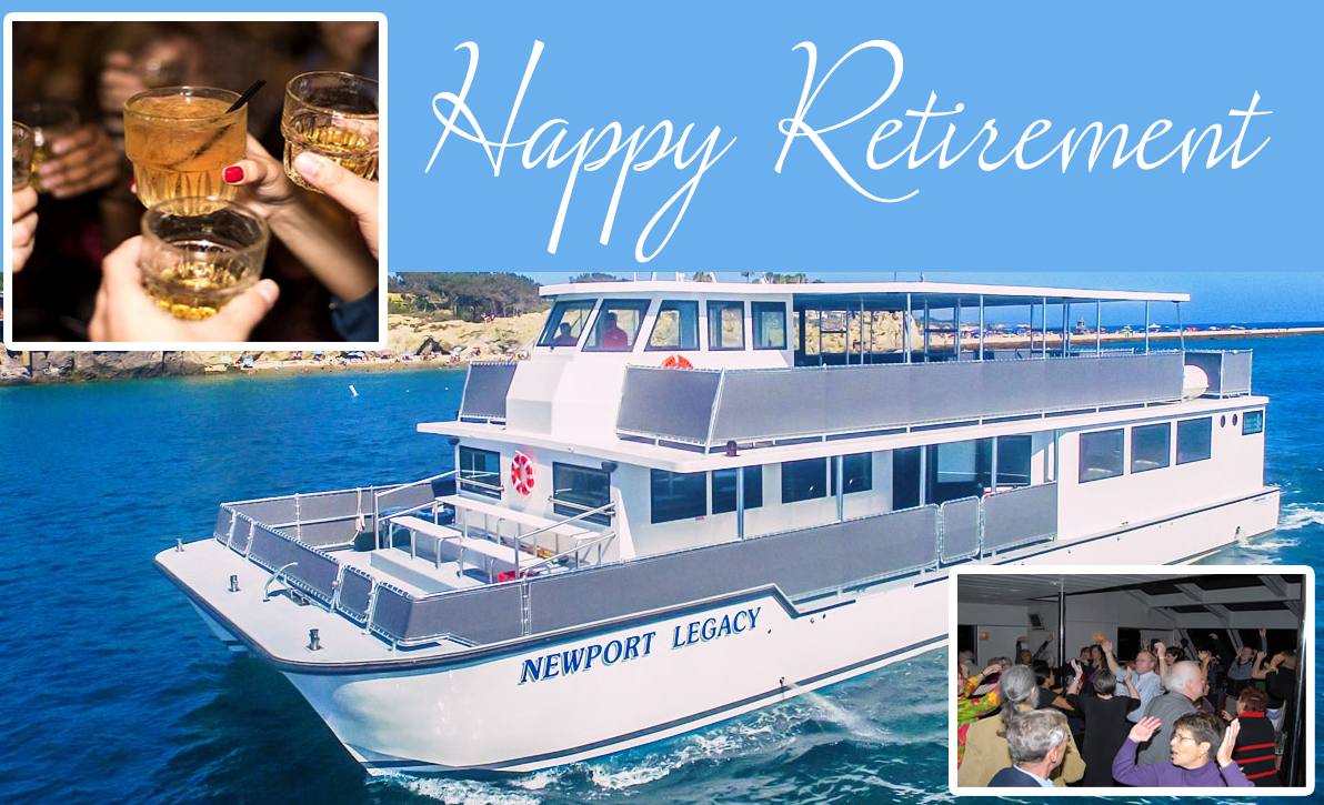 Rental Yacht for Retirement Party